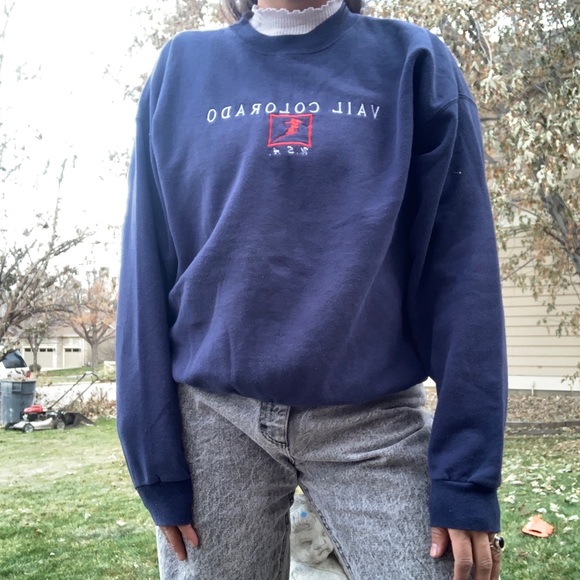 Vintage Hanes Comfort Blend 
Vail Colorado Ski USA - Picture 2 of 7